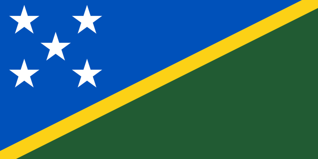 Flag of the Solomon Islands 1024x512